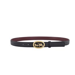 Factory Direct Supply New Women's Leather Belt Simple All-Match Ins Style Fashion Retro Thin Belt Wholesale