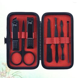 Nail Art Kits 7pcs Of One Set Stainless Steel Scissors Manicure Kit Clippers Portable Trimmer For Man Woman