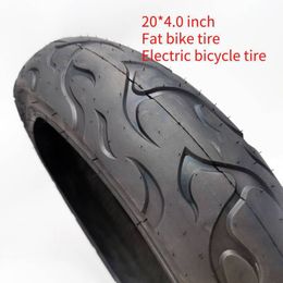 Bike Groupsets 26 20 4.0inch Electric bicycle fat bike snow beach Tyre and inner tube parts Bicycle accessories 230621