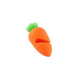 1pc Silicone Carrot Pot Lid Heightening Spill Prevention Kitchen Utility Gadget