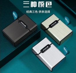 Smoking Pipes 20 Aluminum Alloy Cigarette Boxes in Whole Package, Compression, Moisture, and Odor Proof Cigarette Boxes