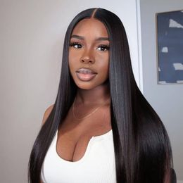 30 40 Inch Straight Lace Front Wig Brazilian 13X4 13x6 Hd Lace Frontal Wig Glueless Preplucked Human Wigs