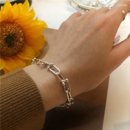 Charm Bracelets Todorova Thick Chain Bracelet Bangle For Women Couple Creative Vintage Hasp Birthday Jewellery GiftCharm CharmCharm Raym22