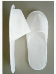 Hot sale New Cheap sell wholesale Disposable Slippers White Hotel Babouche Travel Beach Guesthouse free shipping Quatily