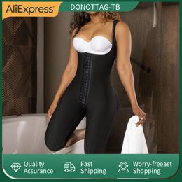 Waist Tummy Shaper Fajas Shapewear Skims Compression Fabric Abdominal Control Corset Adjustable Shoulder Clasps Buttock Lift System Bodysuit 230621