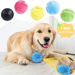 Magic Roller Ball Call ball Activation Automatic Ball Dog Cat Interactive Funny Chew Plush Electric Rolling Ball Pet Dog Cat Toy