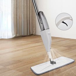 Mops Premium Water Spray Mop With Sprayer 360 Degree Rotating Handheld Washable Mop Home Floor Cleaning Tools 230621