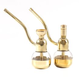 Smoking Pipes Brass dual-purpose filtered hookah