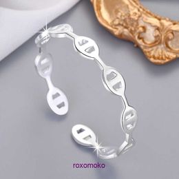 Wholesale H Home Designer Bracelets for sale Fashion Japanese Pig Nose Hollow Open Bracelet Adjustable With Gift Box