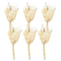 Decorative Flowers Preserved Flower Dried Bouquet DIY Eternal Arrangement Decor Natural