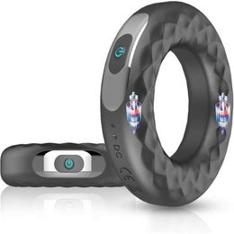 Adult rechargeable vibration lock ring for men's delayed device 75% Off Online sales