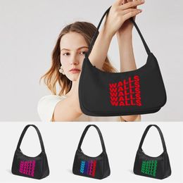 Evening Bags Women Premium Underarm Fashion Casual Clutches Shoulder Bag Handbag Retro Female Cosmetic All-match Walls Print