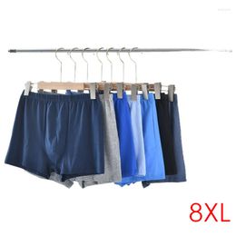 Underpants 3pcs Man Cotton Boxers Oversize Underwear 6XL 7XL 8XL Large Men's Plus Sizes Male Boxershort Panties