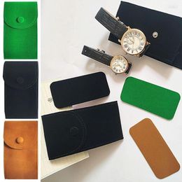 Watch Boxes Men Women Portable Protection Velvet Storage Bag Case Gift Packaging Watches Pockets