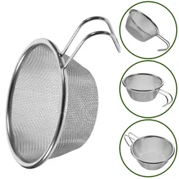 Bowls Syrah Mesh Spoon Fruits Juice Strainer Coffe Philtres Outdoor Soy Milk Skimmer Kitchen Tool Stainless Steel Flatware