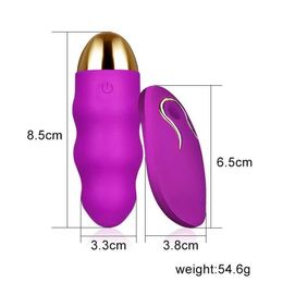 Dance Female Device Wireless Remote Control Egg Jumping Vibration Silent Charging Fun Supplies 75% Off Online sales