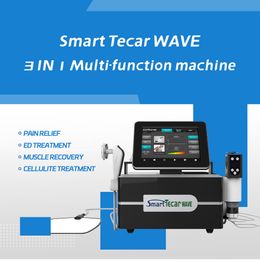 RET CET Tecar Therapi Tecarterapia Physical Diathermy Machine EMS Shock Wave PTherapy Device for Low Back Pain Relief ED Treatment