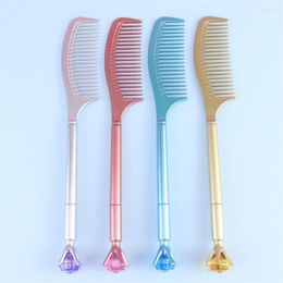 Diamond Comb Styling Neutral Pen Creative Gel Signature Learning Graffiti Writing Tools Stationery School Office Supply