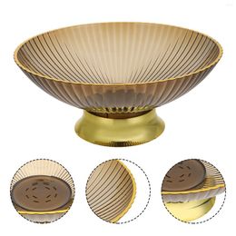 Dinnerware Sets Fruit Tray Snack Storage Basket High Base Bowl Holder Offering Stand Dried Plate