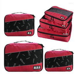 Cosmetic Bags 3 Pcs/Set Travel Clothing Packing Cubes Bag For Shirts Pants Garment Luggage Organisers Holiday Accessories