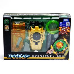 Spinning Top Original Tomy Beyblade Burst Launcher B-124 Long Bey L Launcher Set B184 Custom Bay Launcher LR beyblade launcher 230621