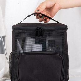 Storage Bags Multifunction Large Capacity Mesh Shower Beach Portable For Dorm Bathroom Tote Bag Durable Travel Accessories Drop