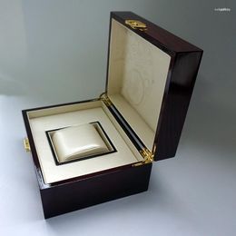 Watch Boxes 2023 Design Storage Luxury International Box Mechanical Print LOGO Custom Gift Wooden Display