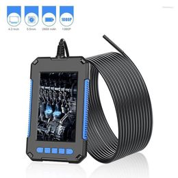 5.5mm P40 5 Metre Handhold Screen 4.3 Inch Industrial Handheld Borescope Car Inspection IP Cameras Line22