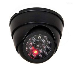 Cameras Outdoor Simulation Security Dome Dummy Fake Camera With Red Flashing LED Light Indoor Home Video SurveillanceIP IPIP IP Roge22 Line2