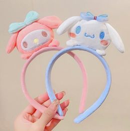 Hair Clips Barrettes Hair Accessories New Kawaii Girl Hair Accessories Hair-sticks Cute Melody Plush Four Design Barrettes For Kids Student