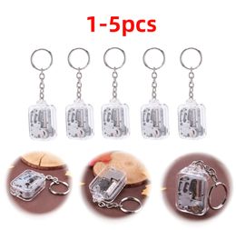 1-5pcs Kids DIY Music Box Movement Keychain Handy Crank Musical Birthday Gifts Toy Musical Instrument Toy Musical Melody Gifts