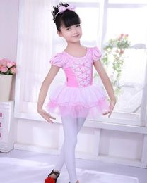 Stage Wear 3-16Y Child Swan Lake Ballet Costume Junior Show Dancewear Girls Leotard Tutu Dance Dress Toddler Dancing Clothing