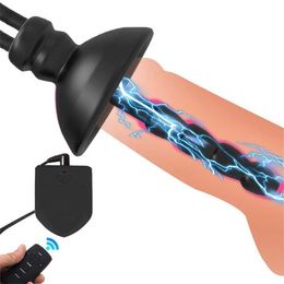 electric shock stick plug and male wearing dilation device when going out sex toy 75% Off Online sales