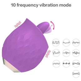 Rose tongue female vibrator jumping egg adult sex toy 75% Off Online sales