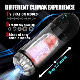 Sinuoxi H919 Aircraft Cup Men's Device Fully Automatic Sucking Vibration Pronunciation Pussy Inversion Mould 75% Off Online sales