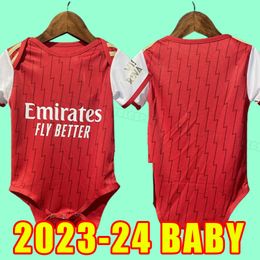 BABY 23 24 soccer jerseys SMITH ROWE SAKA MARTINELLI TIERNEY 2023 2024 football shirt Men ODEGAARD gUNNER G.JESUS VIEIRA home away third KIDS ENFANTS