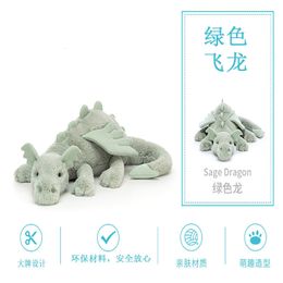 Plush Dolls Flying Dragon Plush Dinosaur Plush Doll with Wings Soft Pacifying Toy Stuffed Animal Plush Toy 230621