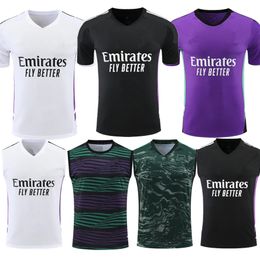 22 23 24 Football Sportswear Real Madrids mens TRACKSUIT Top jerseys 2023 2024 BENZEMA Men polo Football jersey chandal futbol Training Shirt