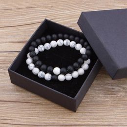 Charm Bracelets BXW Accessories Combination Jewelry Yin Yang Beaded For Men Women Colorful Birthday Fashion Gift Raym22