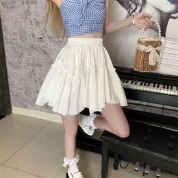 Skirts Women's Girls Y2K Women Mini Pleated Skirt Shorts Summer Harajuku Lolita Crop Streetwear Goth Kawaii Fashion Gothic Korea