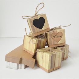 Gift Wrap 20/10pcs Candy Box Wedding Decoration Hearts In Love Favour Packaging Boxes Christmas Marriage Birthday