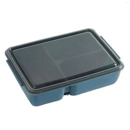 Dinnerware Sets Upgraded Lunch Box Container Easy To Clean Bento Boxes For Car Travel Work Picnic