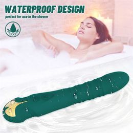 Story Things New Product Women's Vibrating Rod Pulse Impact Massager Telescopic Couple Fun Products 75% Off Online sales