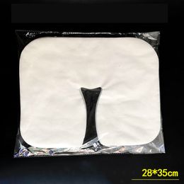 Other Health Beauty Items Disposable Non-Woven Headrest Pillow Paper Beauty Spa Salon Bed Table Cover Massage Face Cradle Table Head Rest Covers 230621