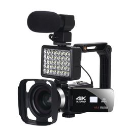 4K HDEC-DEFINITION NIGHTVISION DIGITAL CAMERA 48 miljoner HUSHUSHET WIFI LIVE STREAMING CAMERA DV Digitalkamera