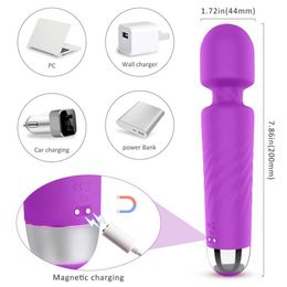 S218-2 Women's Double Layer Mini Vibration AV Stick Fun Multi frequency Massager Shock 75% Off Online sales