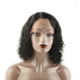 Hair Wigs Water Wave Lace Front Human Brazilian For Black Women