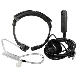 Baofeng Waterproof BF-UV9R 9700 Interphone Earphone Telescopic Throat Control Earphone Finger PTT