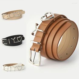 Belts Women's Pu IYO Silver Buckle Belt Candy Color Thin Adjustable Dress Binding