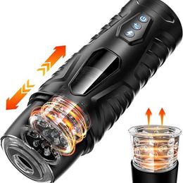 New Rotary Telescopic Aircraft Cup for Men Oral Sex Sucking Exerciser toy 75% Off Online sales